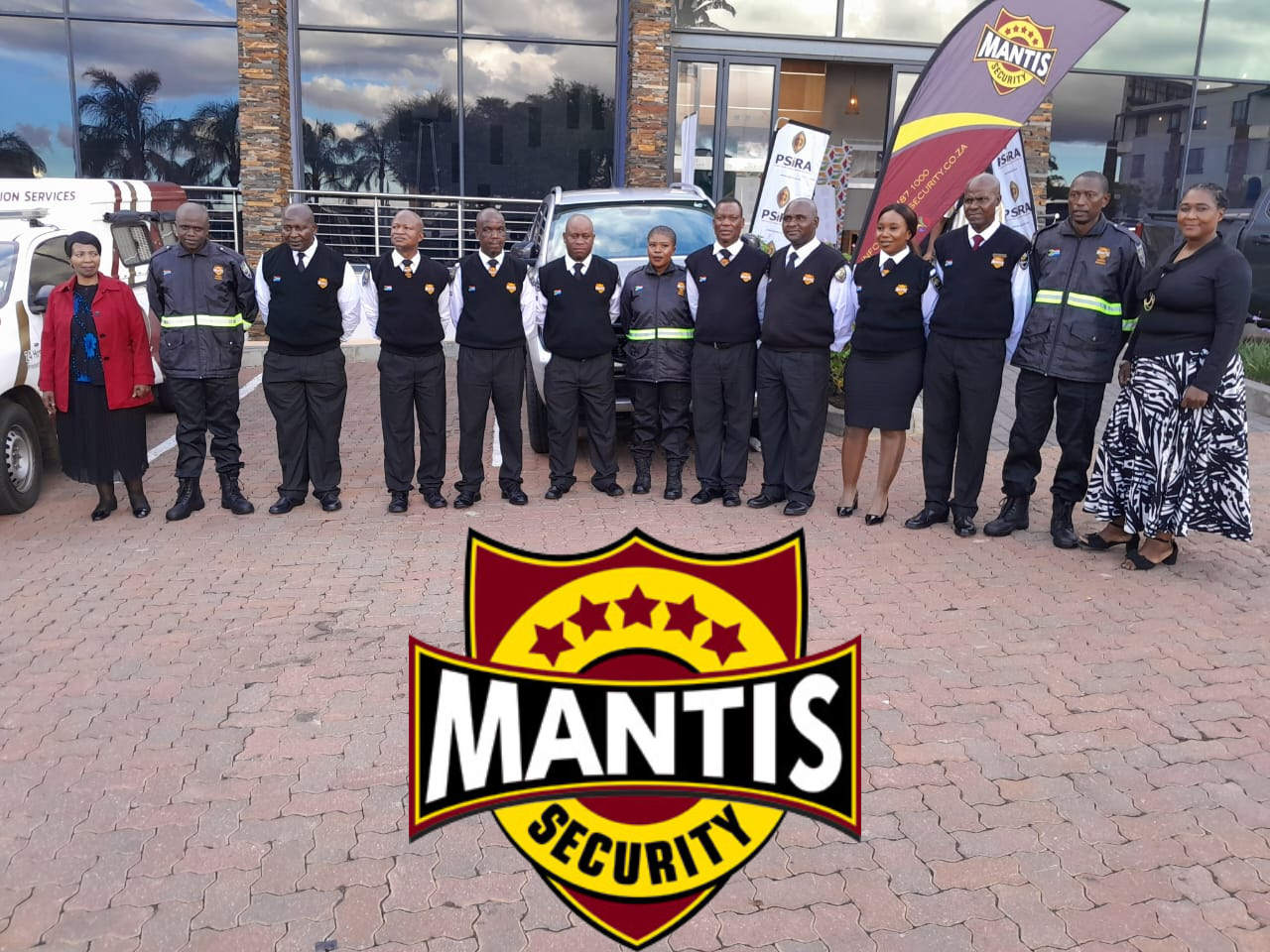 Mantis Security officers at a SANSEA industry event